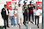 Das Siegerpodest von Monza nach Rennen 1: Gerd Hoffmann, Florian Pietrzak (Produktmanager Dethleffs), Jürgen Bender, Jürg Aeberhard, Danny Werkmann, Niko Müller (Foto: Ralph Monschauer)