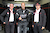 Albert von Thurn und Taxis (hier mit Niko Müller und Gerd Hoffmann) mit Platz zwei (Foto: Lukas Baust - motorsport-xl.de)