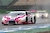 Gemischtes Doppel: fünfter Gesamtrang für Suzanne Weidt und Uwe Alzen mit dem Lamborghini Huracan GT3 in Weiß und Pink; Fotografie: Farid Wagner, Roger Frauenrath, DMV-GTC