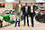 Wolfgang Land, Teamchef vom amtierenden Meister ADAC GT Masters, Land Motorsport, mit Lena und Ralph Monschauer