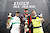 Max Hofer, Markus Winkelhock und Kenneth Heyer besetzten die Top-Drei-Plätze in der PRO-Wertung des zweiten Rennens - Foto: Alex Trienitz