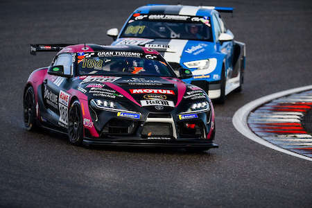 Teichmann Racing mit Felix von der Laden und Yves Volte im GT4-Toyota im GTC Race