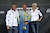 Uwe Schmidt bei der Siegerehrung mit Lena und Ralph Monschauer (Foto: Alex Trienitz)