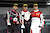 Das GT4-Podium nach dem ersten GT Sprint-Rennen: Leo Pichler auf P1, Yves Volte auf P2 und Marc Bartels auf P3 - Foto: Alex Trienitz