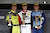 Das Gesamtpodest nach dem Rennen mit Finn Zulauf auf P1, Marcel Marchewicz auf P2 und Timo Recker auf P3 - Foto: Alex Trienitz