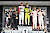 Gesamtsieger der GT3 vom GT60 powered by Pirelli: Sieger Julian Hanses / Jay Mo Härtling (Mitte) vor Roland und Luca Arnold (links) und Ivan Peklin / Konstantin Gutsul - Foto: Alex Trienitz